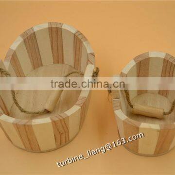 Wooden Baskets of 3pcs photo-4