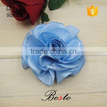 China factory wholesale handmade satin flower