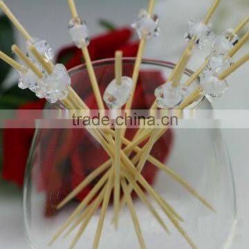 Royal Premium Cocktail bamboo skewer with beed