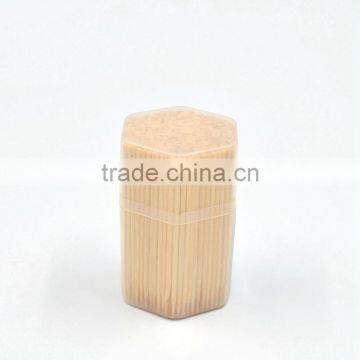TH-066 Portable Hexagon Bottle Wrappped Disposable Toothpick in Bulk photo-3