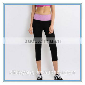 Top Quality Fitness Elastic Pants Women Dance Yoga Sports Pants Tights Gym Workout Clothing Fashion Legging photo-2