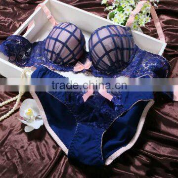 Western style underwear suspender beautiful sexy bra design