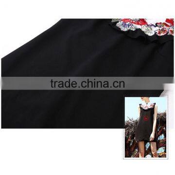 Maxnegio Woman Korean Mini Vintage Embroidered Dress photo-6