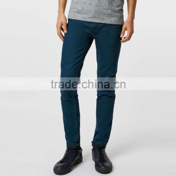 custom made logo casual denim men's jeans pants