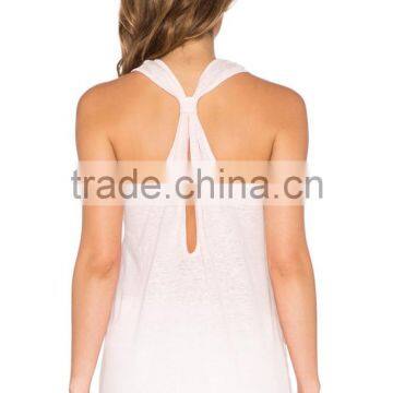 Tight Plain Open Back Tops Women Hot Girls in Tight Tank Tops photo-6