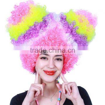 Colorful Party Wigs Wholesale Synthetic Hair Fashion Woman Wig Full Cap Wigs Synthetic Lace Front photo-5