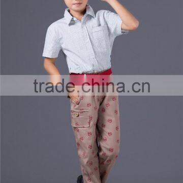 2014 latest children Korea khaki kids slacks Cotton Pants Trousers