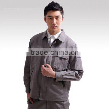 Custom Long Sleeve Cotton Welders Anti Static Coverall Work Suits Wholesale photo-4