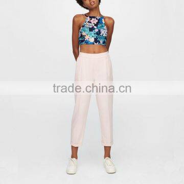 Best Selling Ladies Trousers Custom Pants Fashion Woman Apparel photo-4