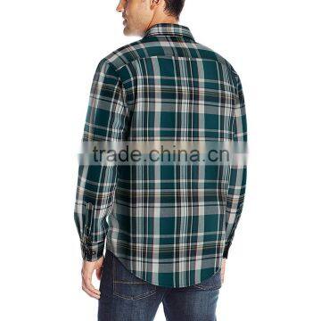 New Long Sleeved Men's Flannel Plaid Shirts 2016 Winter photo-4
