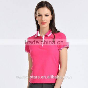 Fancy Design Lapel Short Sleeve T-shirt for Summer photo-4