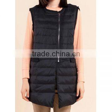 2015 Fast Delivery Light Outdoor Puffer Woman Down Vest photo-4