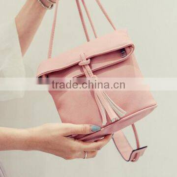 PU Special Design Pure Color Women Shoulder Bags Tote Bags photo-6