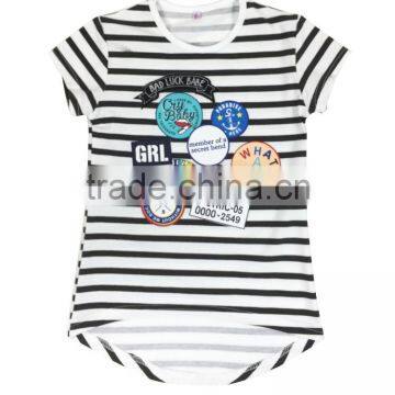Game of Thrones t Shirt Girl Stripe T-shirt Graphic Tees for Little Girls photo-2