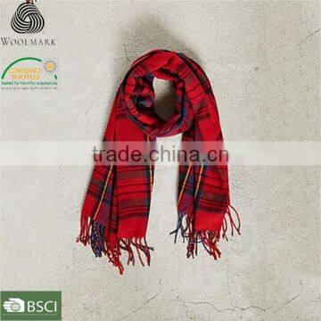 Fashionable Knitted Scarf Custom, Comfortable Merino Wool Scarf photo-3