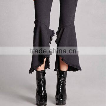 New Style Funky Rehab Flared Ankle Dress Pants for Womens photo-3
