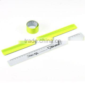 Promotional Custom Design Reflective PVC Slap Band photo-3