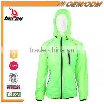 High Quality Ladies Reversible UV-protection Summer Coat Sport Jersey with OEM ODM