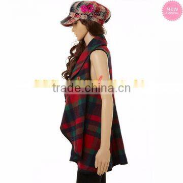 Factory Wholesale Clothing Wool Vest photo-4