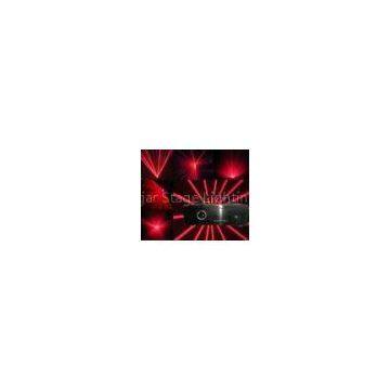 Voice / Auto Control Red Animation Stage Laser Lighting Lamp 12 Channels Rotating Effect