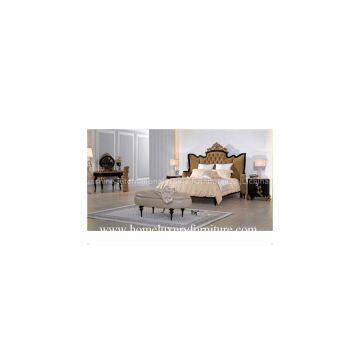 Kingbed Classic bedroom sets hight quality France Style bedroom furniture price TA-003