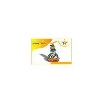 Baseball Leagues Custom Metal Badge With Black Nickel Plating Trading Pin