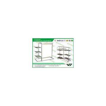 Collapsible  Stainless Steel Metal Garment Rack Cloth Hanger Stand Display