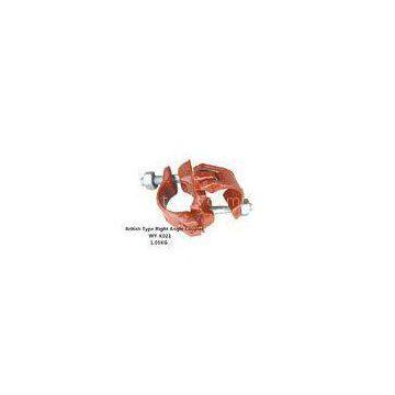 Painting Red 90 degree Scaffolding Double Coupler right angle for Pipe clamp
