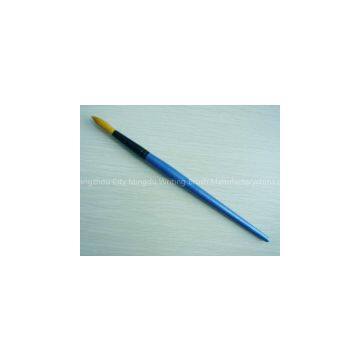 Black Aluminium Synthetic Artist Brush With Blue Wooden Handle (220)