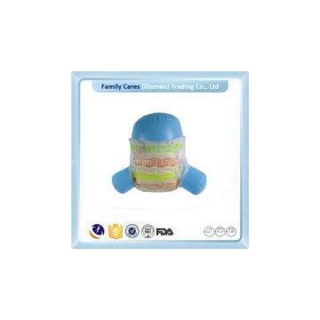 Plain White PE Film Cotton Baby Disposable Diapers Manufacturer In China