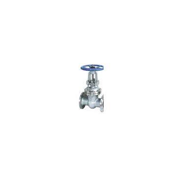 Flanged stainless steel gate valve