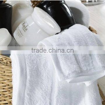 100% Cotton Full White Satin Towel for Luxury Hotel photo-3