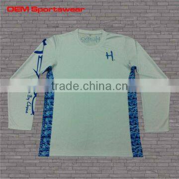 Breathable custom made vented fishing shirt wholesale