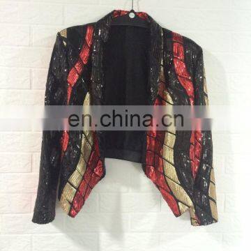 Women fashion modern dancewear performance wear costumes rock wear jacket