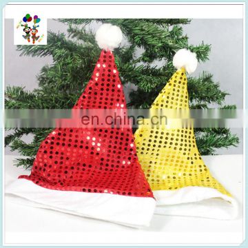 Colors Father Christmas Party Sequin Santa Hats HPC-1012