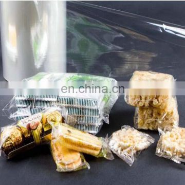 Food grade safety plastic roll packaging one side/double sides heat sealing film bopp lamination film