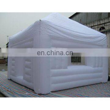 Inflatable square advertising tent or building