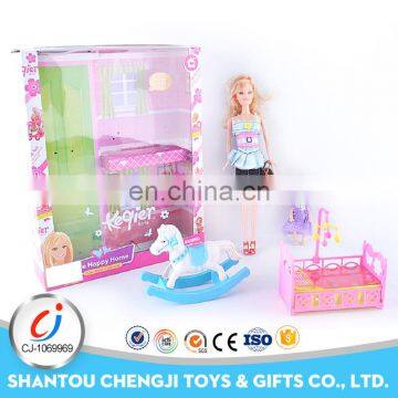 Solid body fashional sexy beautiful girl dolls for kids baby