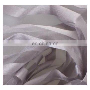 Polyester Stripe Organza Fabric for Garments photo-6