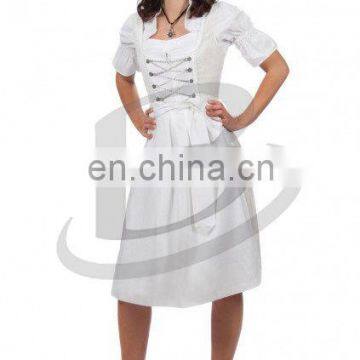 Custom made Long Dirndl with blouse & apron / Trachten Long Dirndl Dress / Traditional Bavarian (Oktoberfest Dirndls Garments)