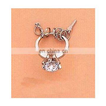 Diamond Ring Keychain