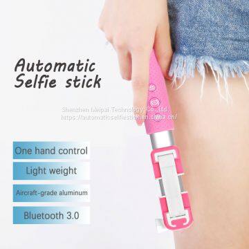 Automatic selfie stick with Bluetooth with remote control Aluminum Automated Selfie Stick