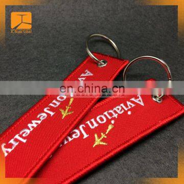 Wholesale Embroidery Tags Custom Flight Keychains photo-6