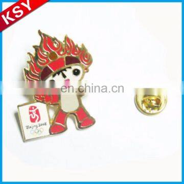 Fashionable Design Best Quality College Lapel Pins Metal Logo Tin Badge For Gifts