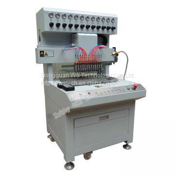 12 color Pvc Rubber Label Making Machine, Pvc Dispenser Machine, factory price, pvc label, keychain, patch, badge