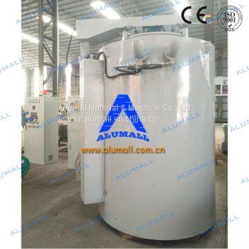 HMI control ALM-60I batch gas nitriding furnace for aluminium extrusion plant