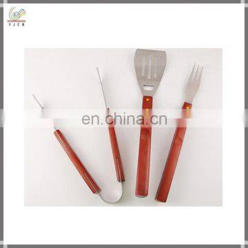 Wood handle wholesale bbq grill tools