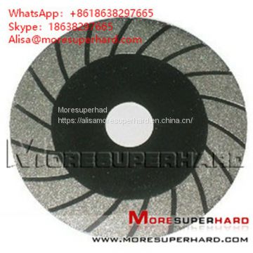 Electroplated Diamond Grinding Disc  Alisa@moresuperhard.com