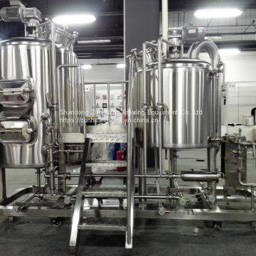 Hot Sale 300L Beer Brewing Equipment Customized Beer Mash System Making Machine