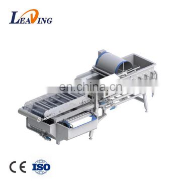 Automatic vegetable citrus fruit washing machine